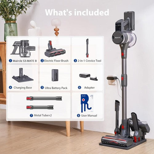 Maircle S3-MATE B Cordless Vacuum Cleaner 30kPa Maircle S3-MATE B Cordless Vacuum Cleaner 30kPa